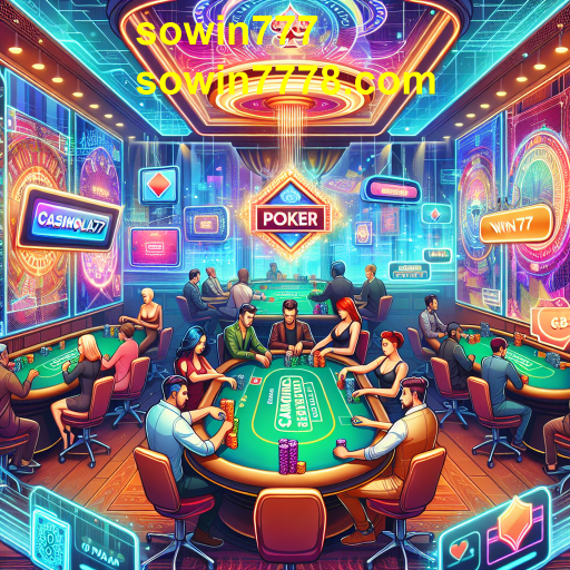 Descubra o Poker Room no sowin777: Diversão e Competição em um Só Lugar